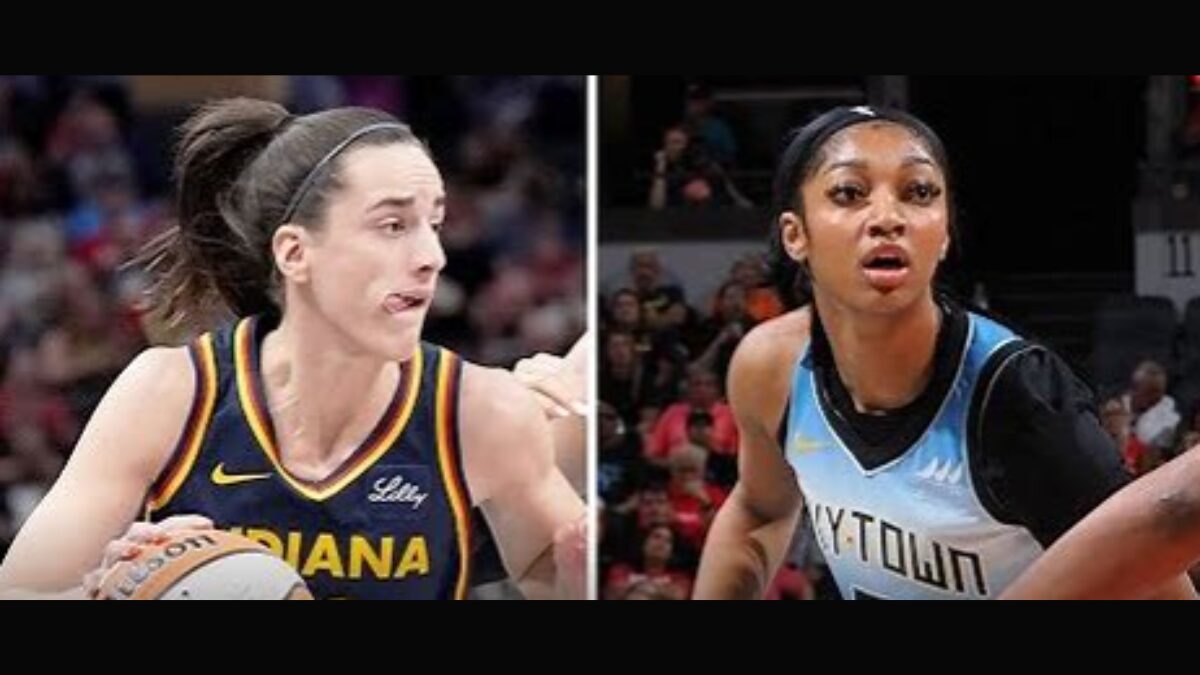 Screengrab from WNBA YouTube Page of Caitlin Clark and Angel Reese