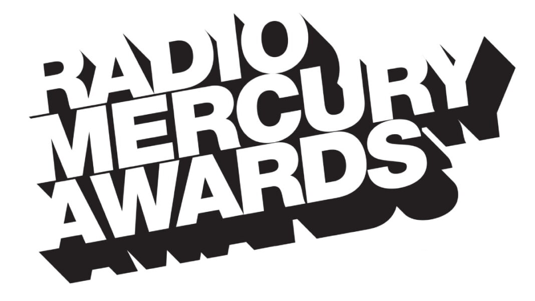 A photo of the Radio Mercury Awards logo