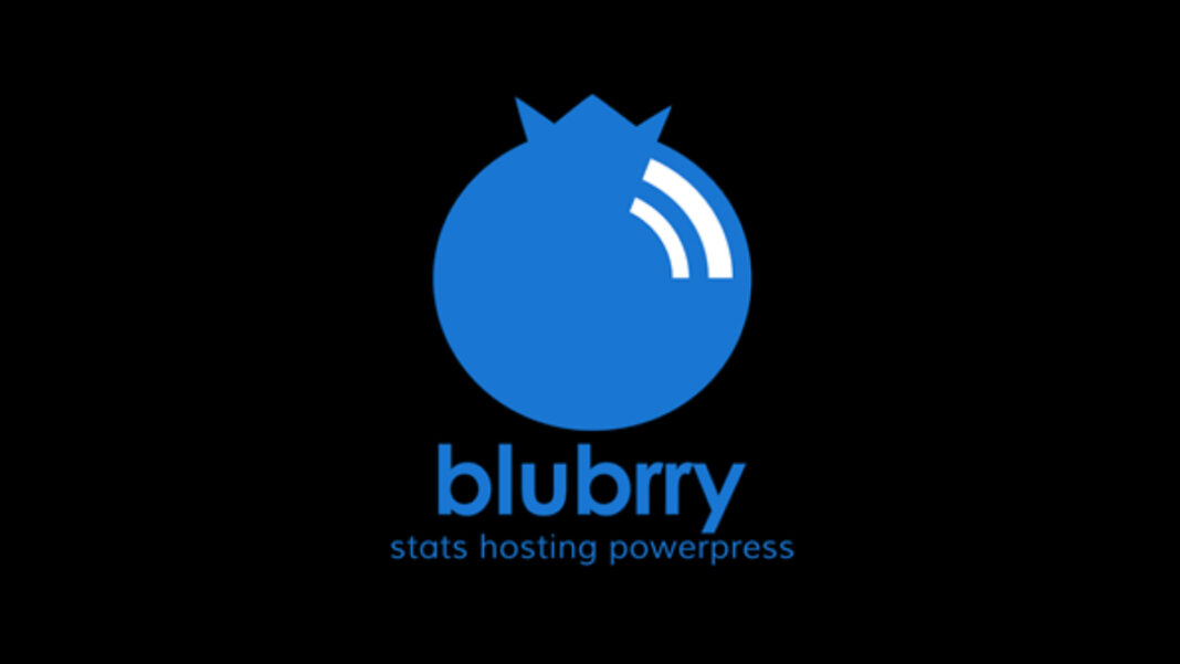 A photo of the Blubrry logo