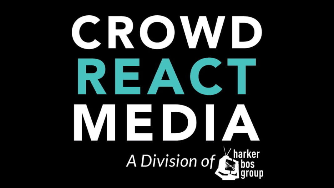 A photo of the Crowd React Media logo