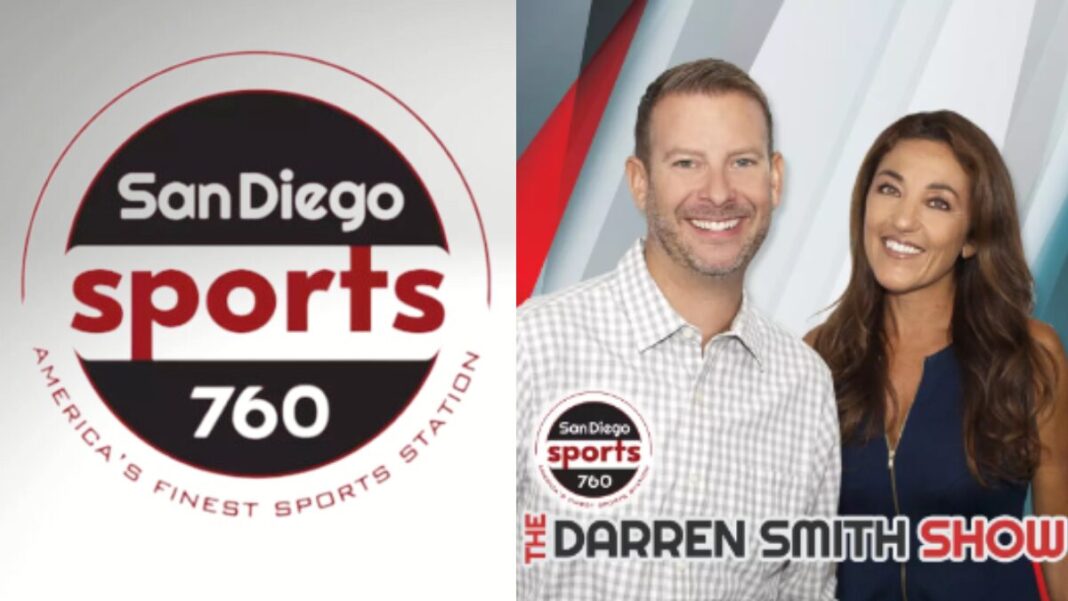 San Diego Sports 760 logo and a graphic for The Darren Smith Show