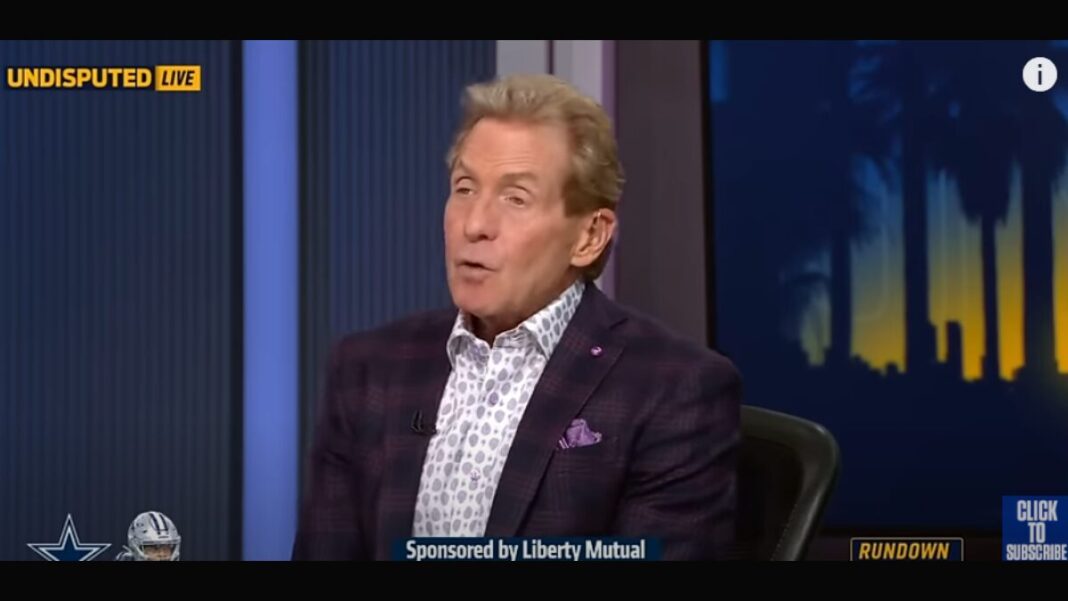 Screengrab of Undisputed with Skip Bayless