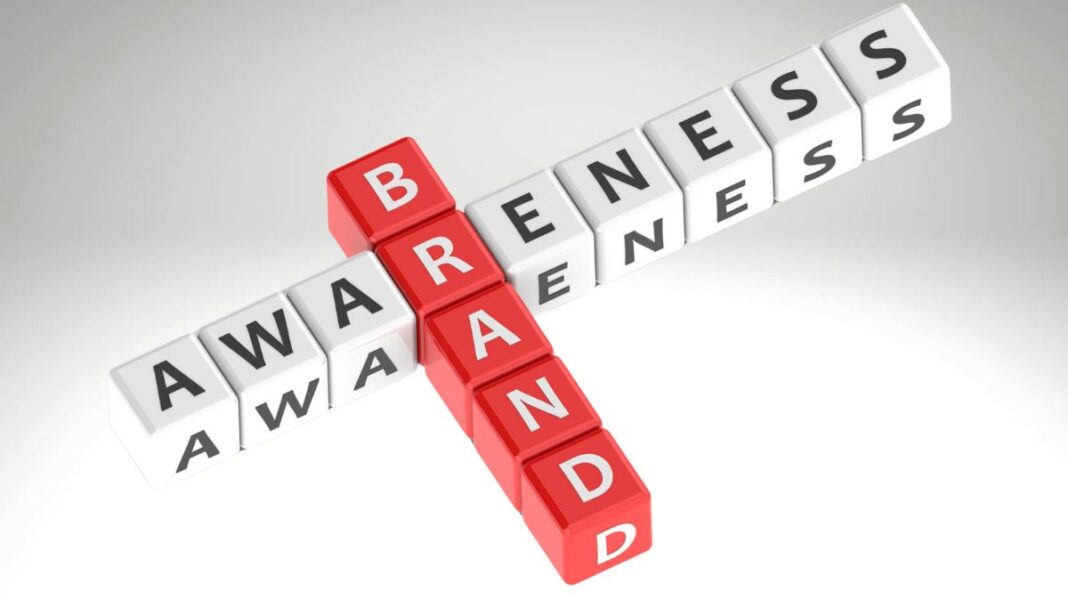 Graphic displaying 'Brand Awareness'