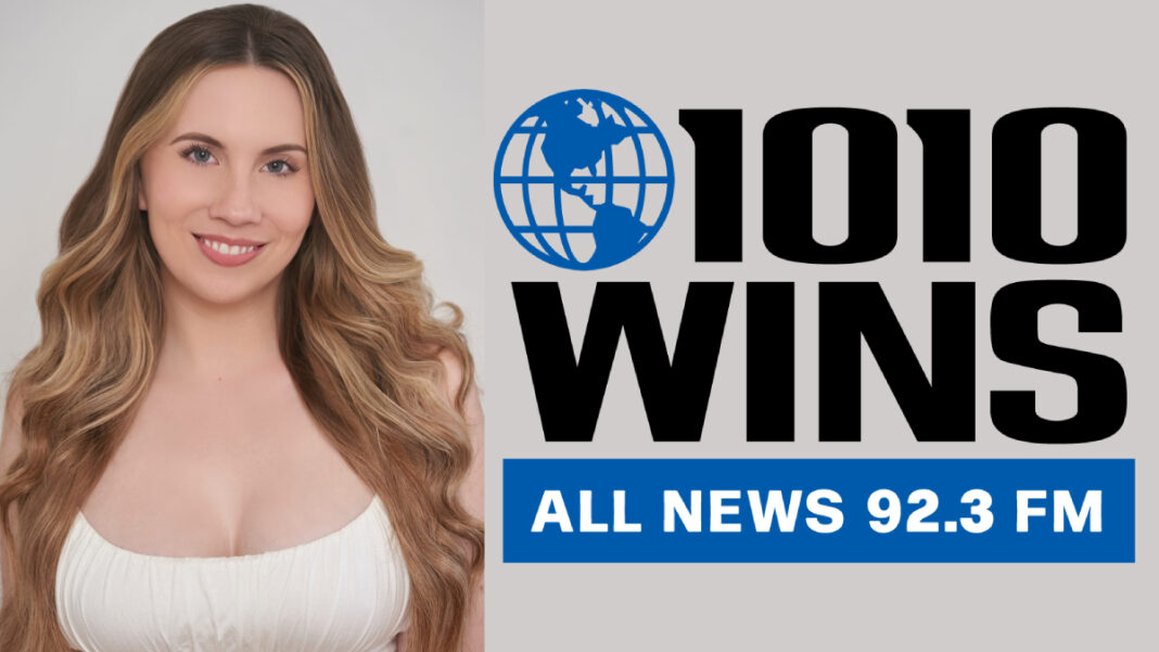 A photo of 1010 WINS reporter Kelly Dillon