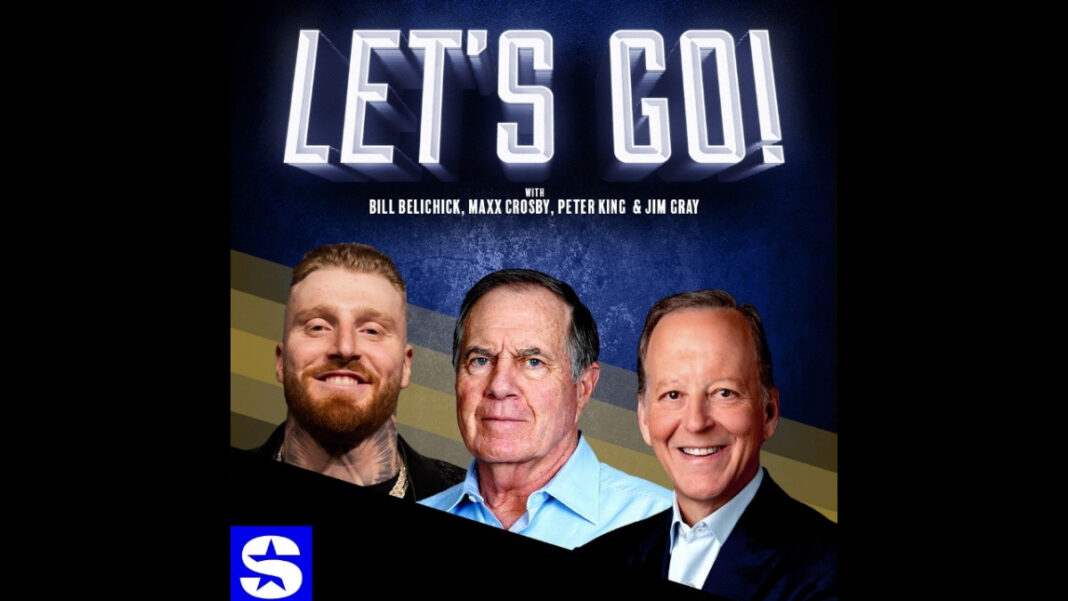 A photo of the cover art for the Let's Go Podcast