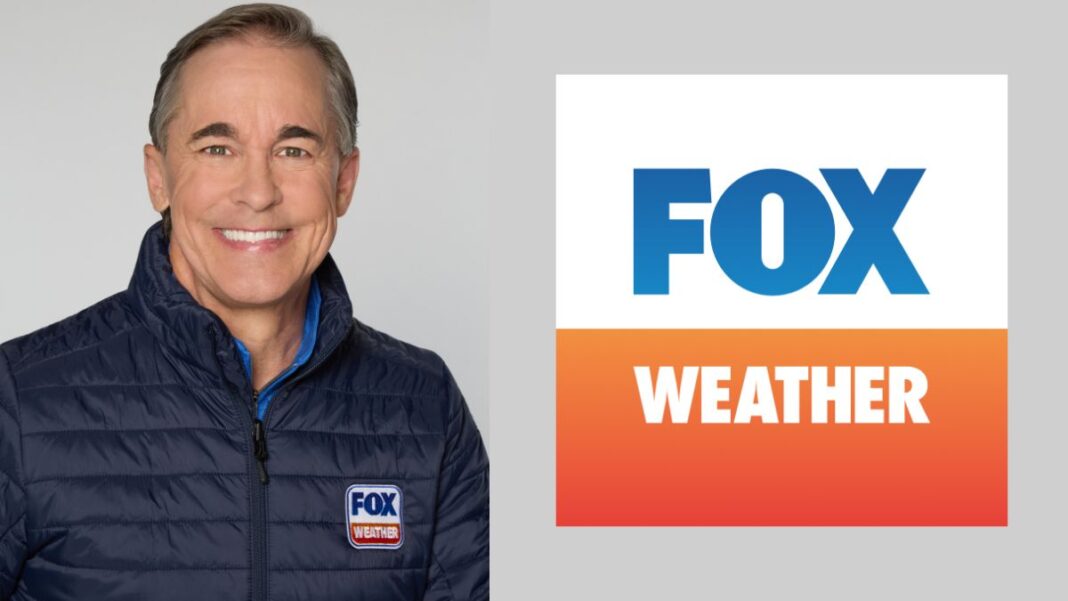 A photo of Mike Seidel and the FOX Weather logo