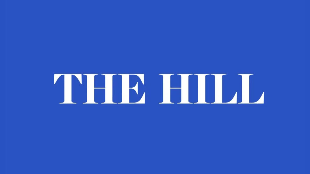 A photo of The Hill logo