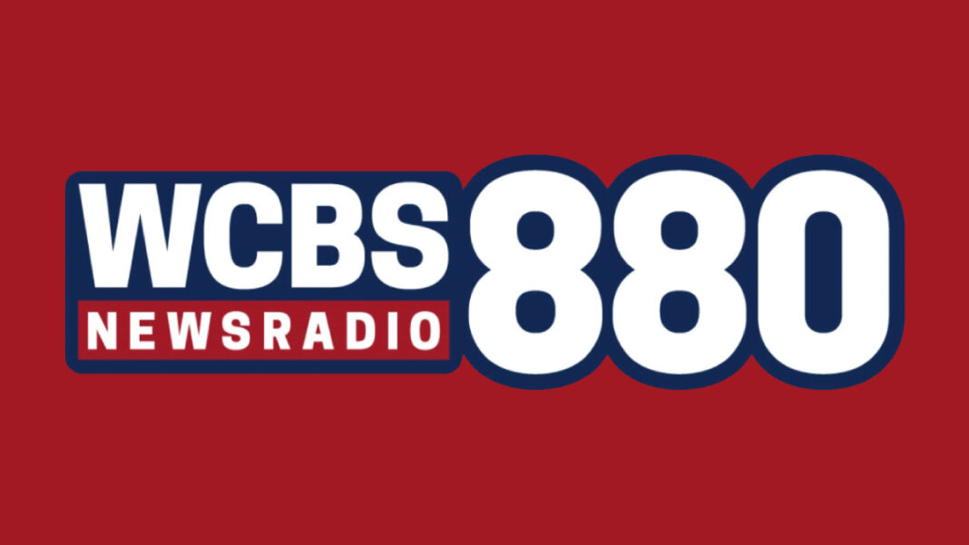 A photo of the WCBS 880 logo