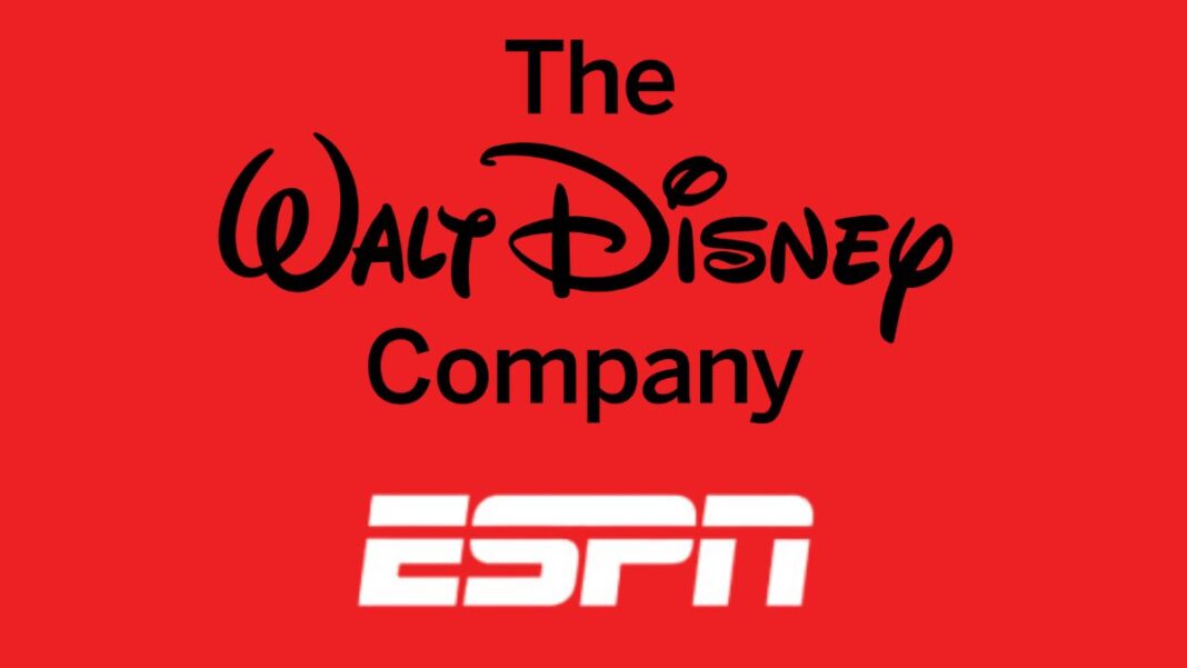 Logos for The Walt Disney Company and ESPN