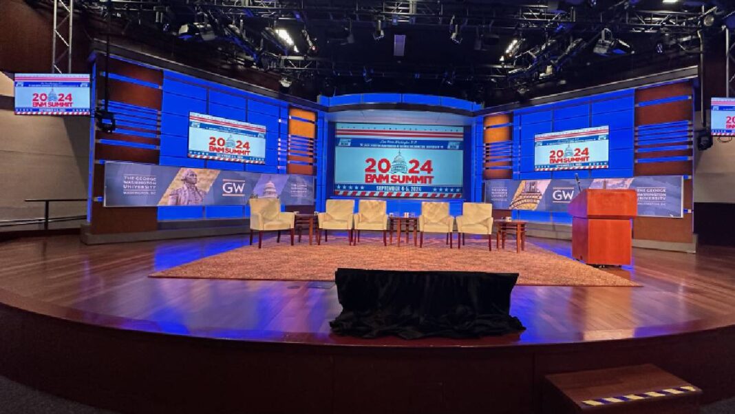 A photo of the BNM Summit stage