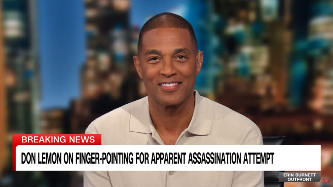 A photo of Don Lemon on CNN