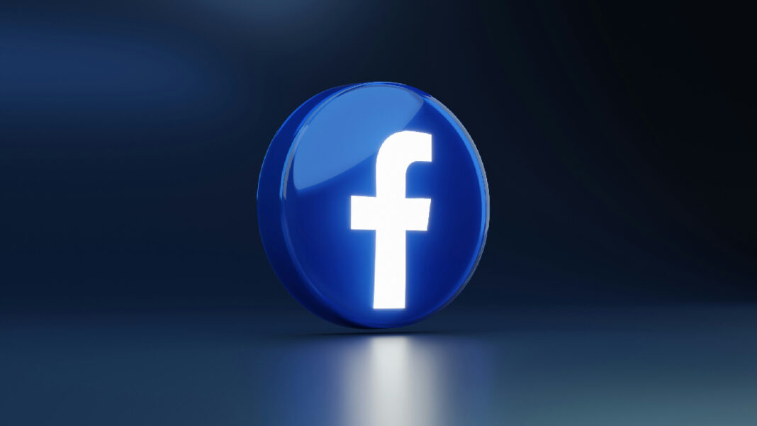 A photo of the Facebook logo