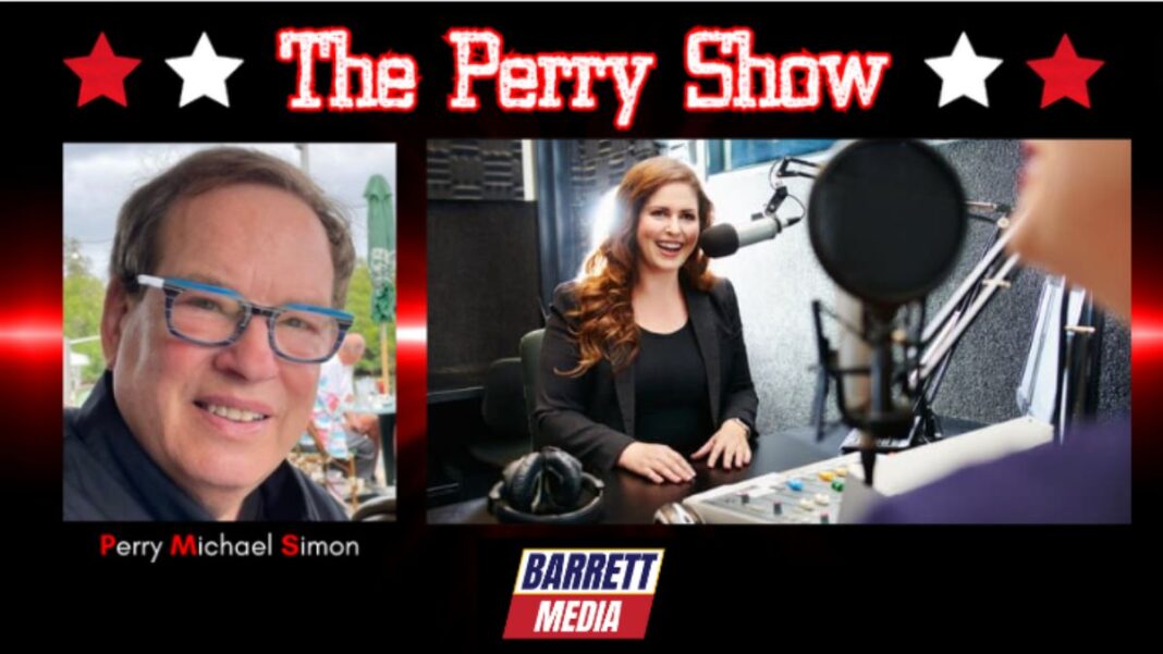 Graphic for The Perry Show on interviewing candidates