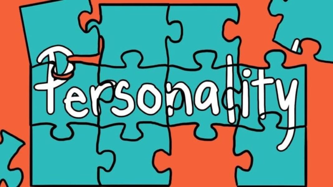 Graphic displaying 'Personality'