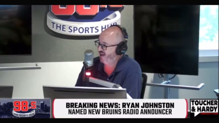 Ryan Johnston: Boston Bruins Radio Play-by-Play Position is “The Dream Job”