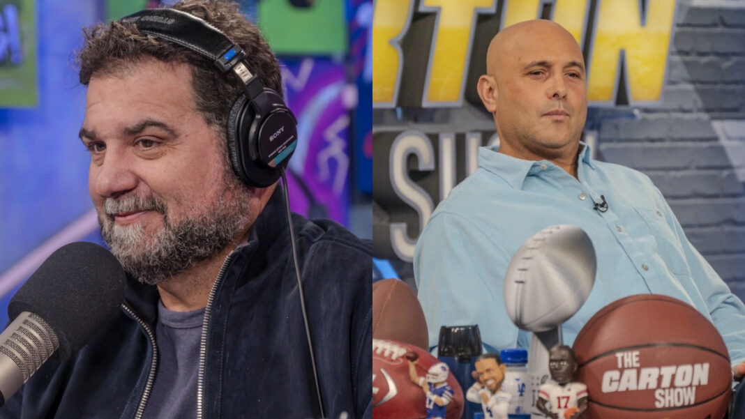 A photo of Dan Le Batard and Craig Carton