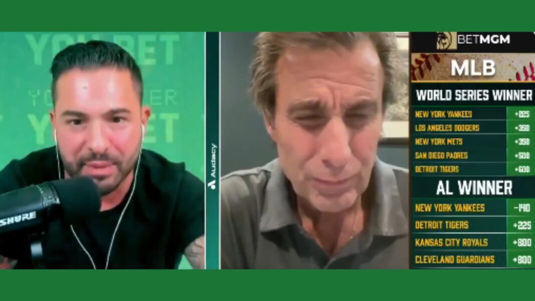 Screengrab of Chris Russo on You Better You Bet