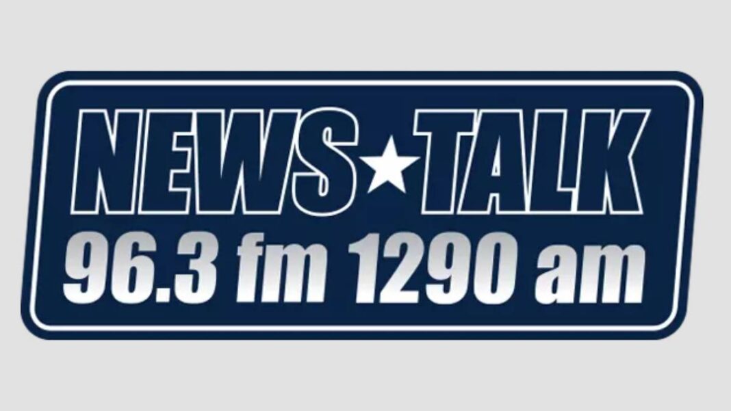 A photo of the NewsTalk 1290 logo