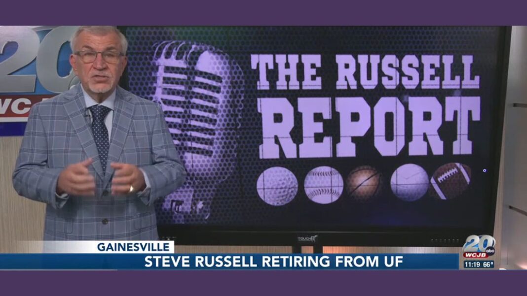 Screengrab of The Russell Report with Steve Russell