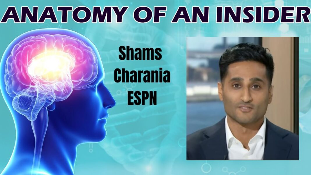 Graphic for an Anatomy of an Insider feature on Shams Charania