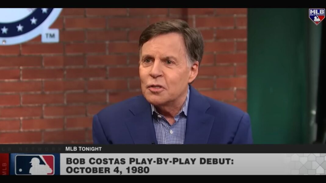 Screengrab of Bob Costas