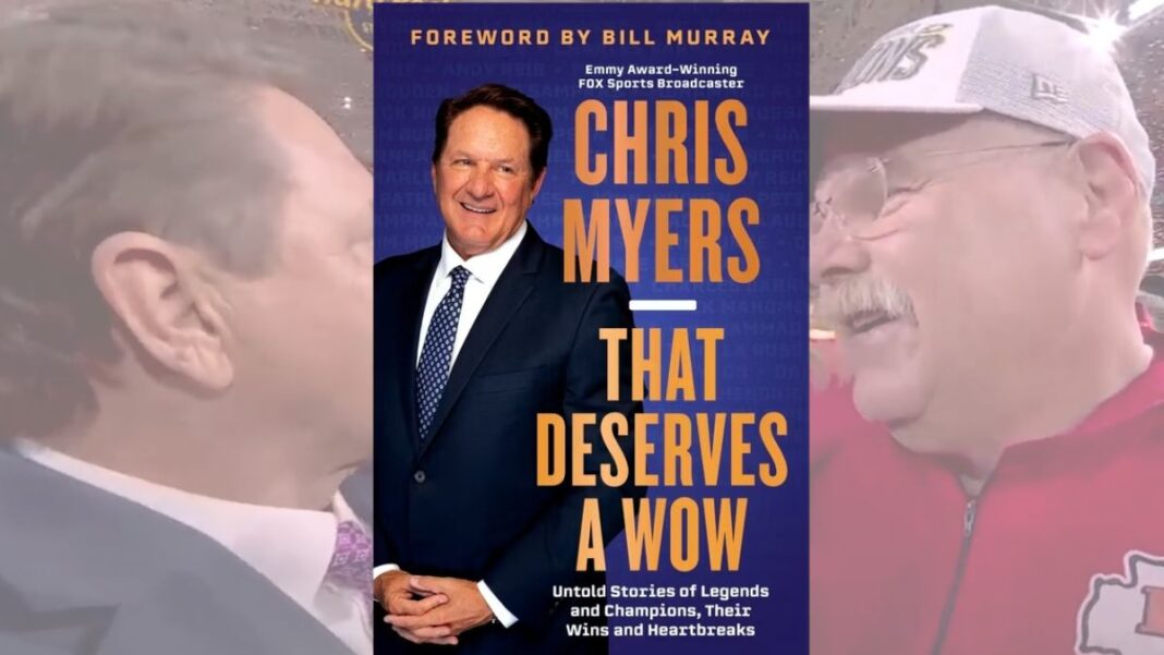 Graphic of Chris Myers new book That Deserves a Wow