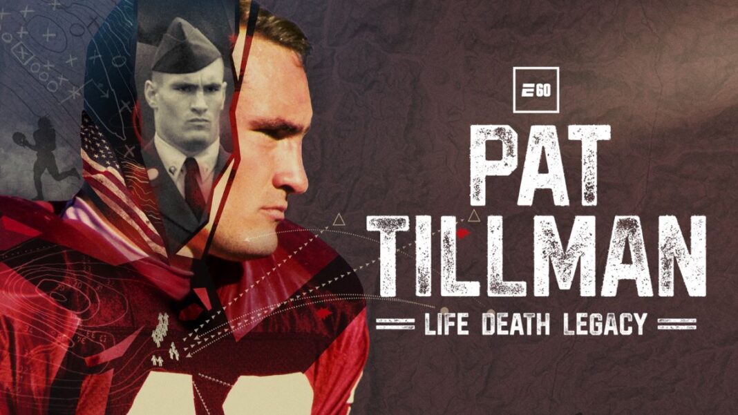 Graphic for an ESPN E60 show on Pat Tillman