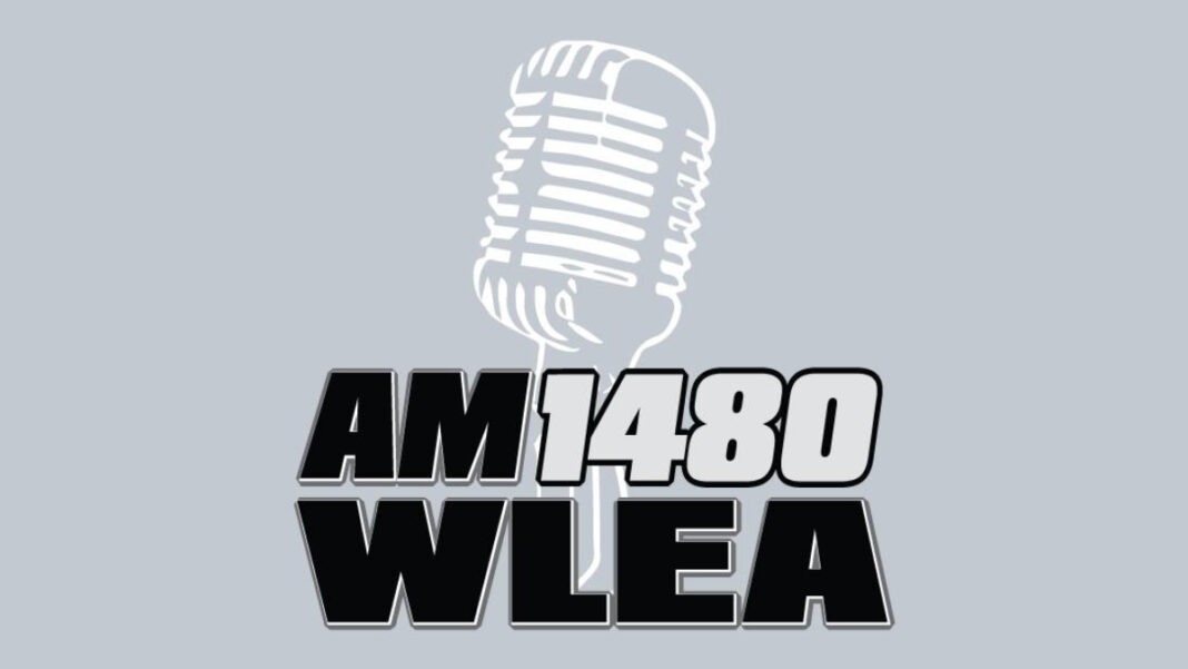 A photo of the logo of 1480 WLEA