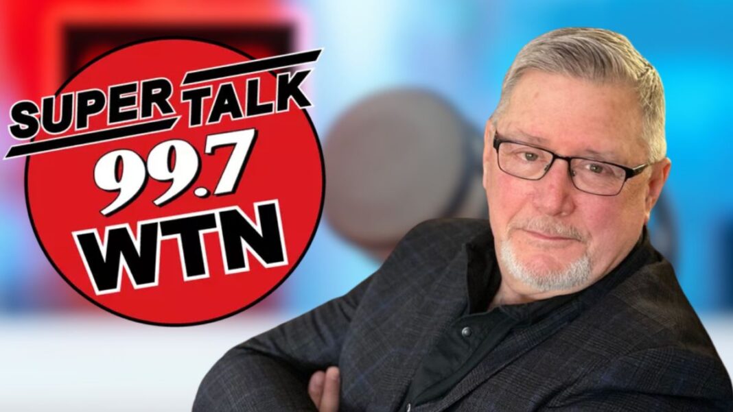 A photo of SuperTalk 99.7 WTN host Brian Wilson