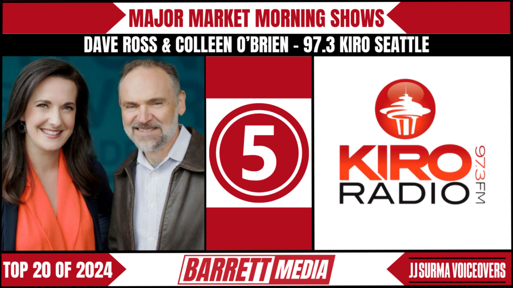 Dave Ross and Colleen O'Brien at KIRO