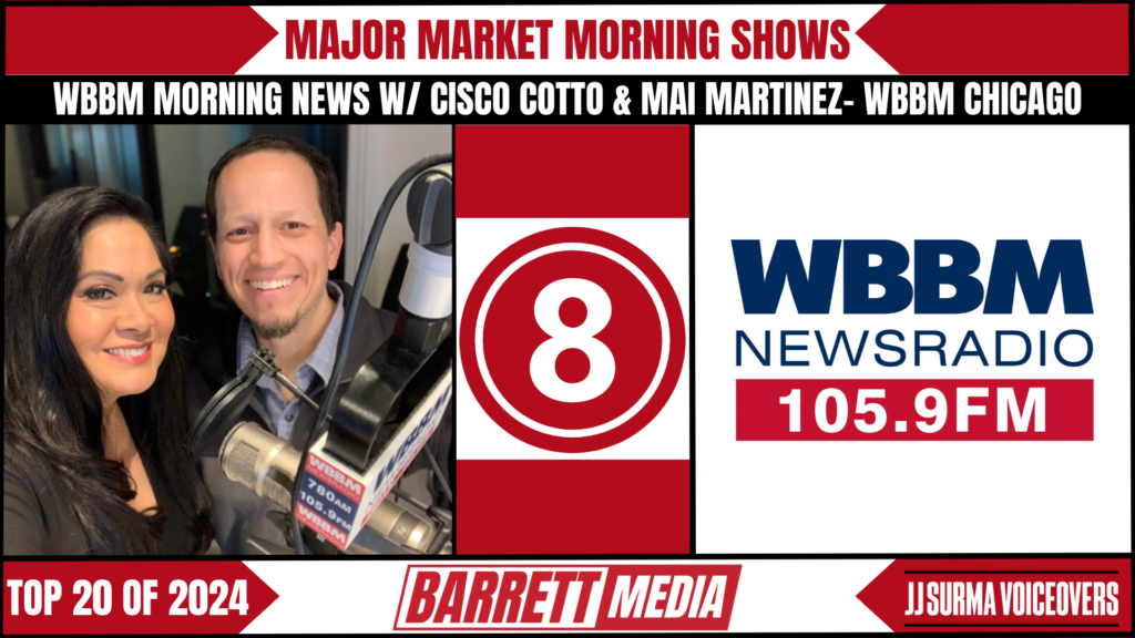 Cisco Cotto and Mai Martinez at WBBM in Chicago