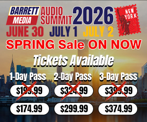 Barrett Media Audio Summit