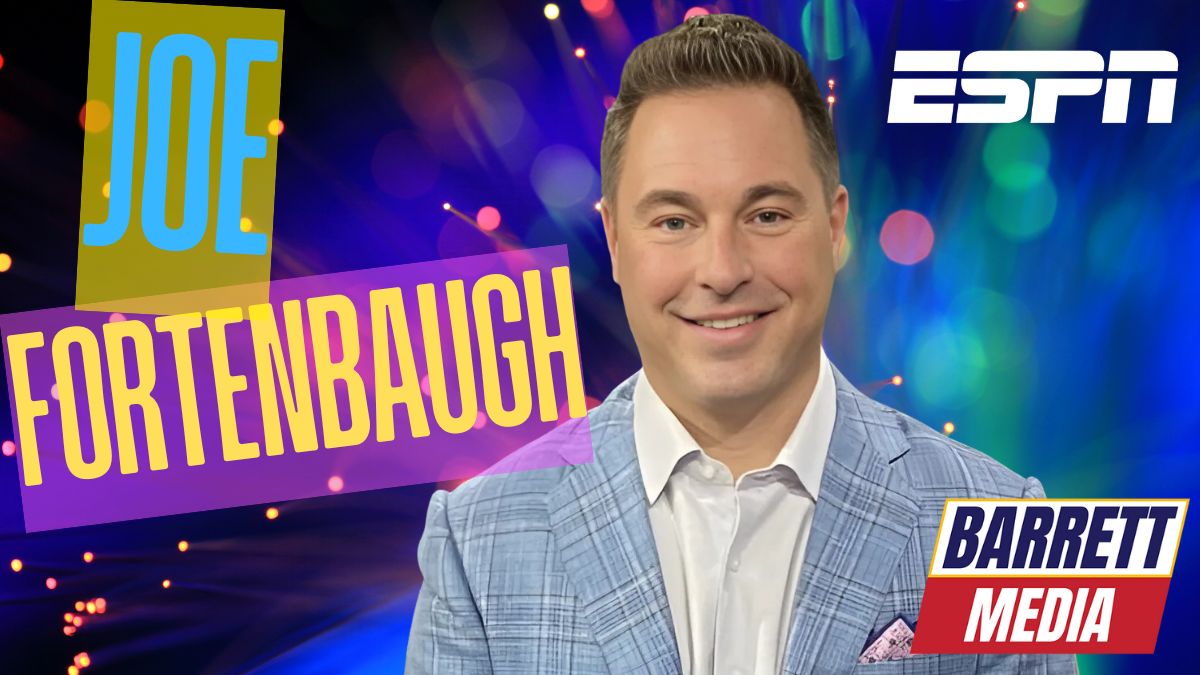 Joe Fortenbaugh (Canva: Courtesy ESPN Press) - Barrett Media