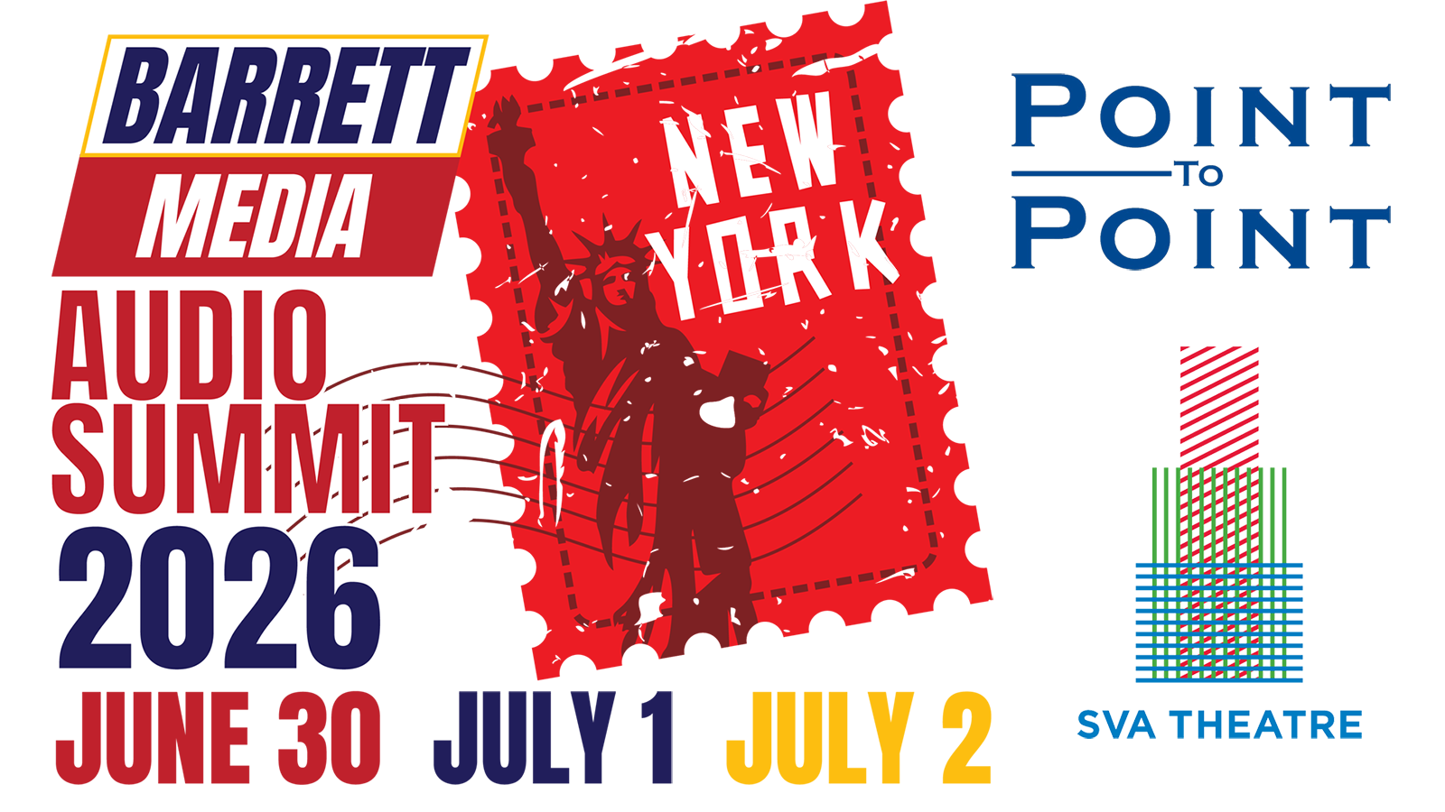 Barrett Media Audio Summit Logo