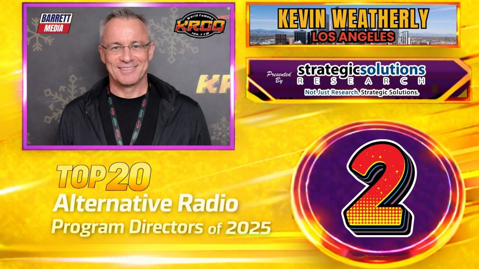 Barrett Media’s Top 20 Alternative Radio Program Directors of 2025 ...