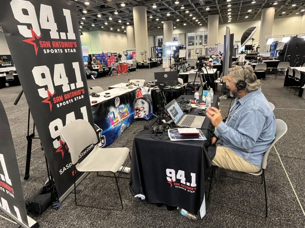 San Antonio Star Radio Row (Barrett Media)