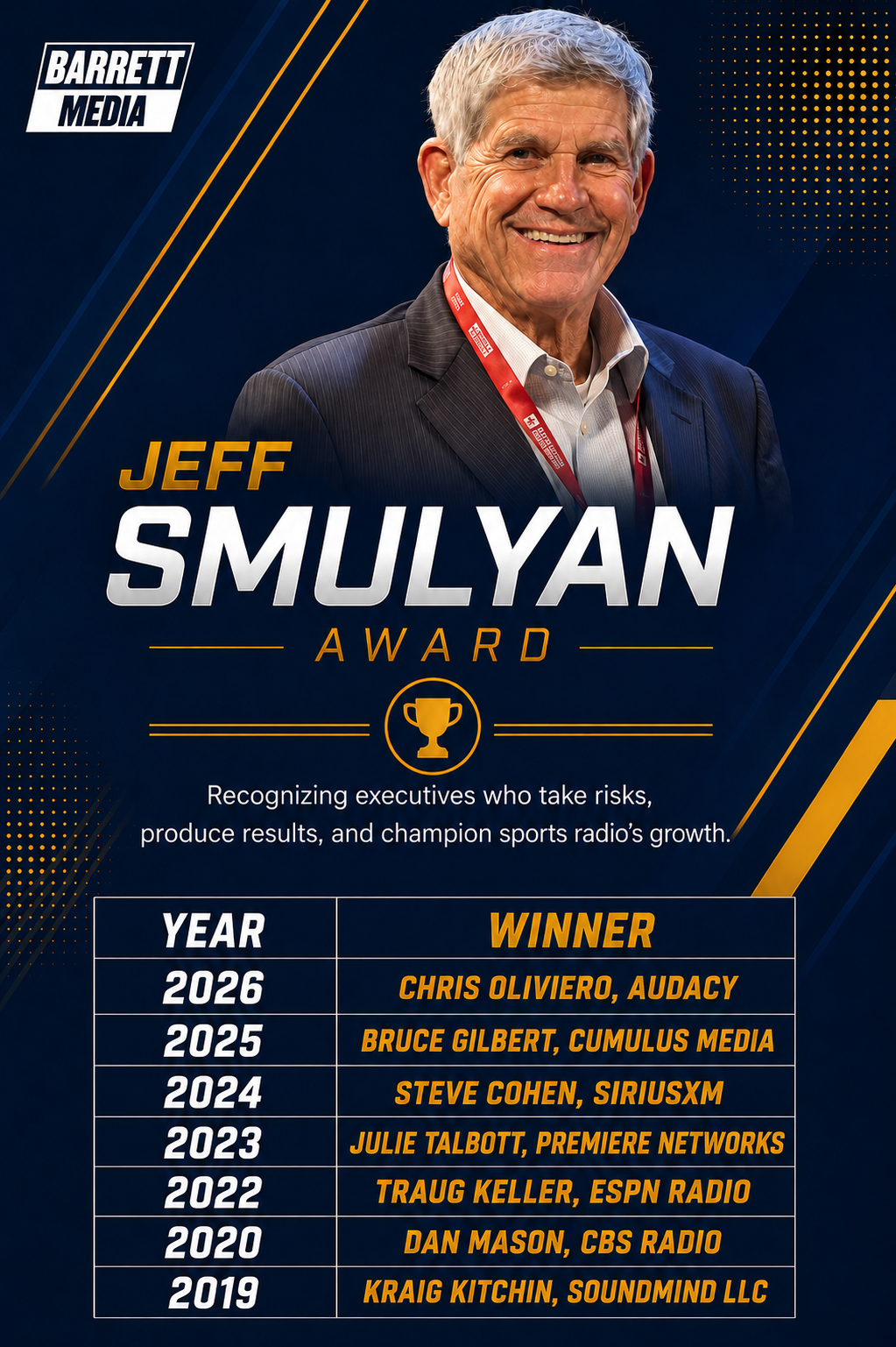 Jeff Smulyan Award